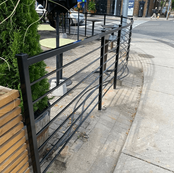 exterior metal railings