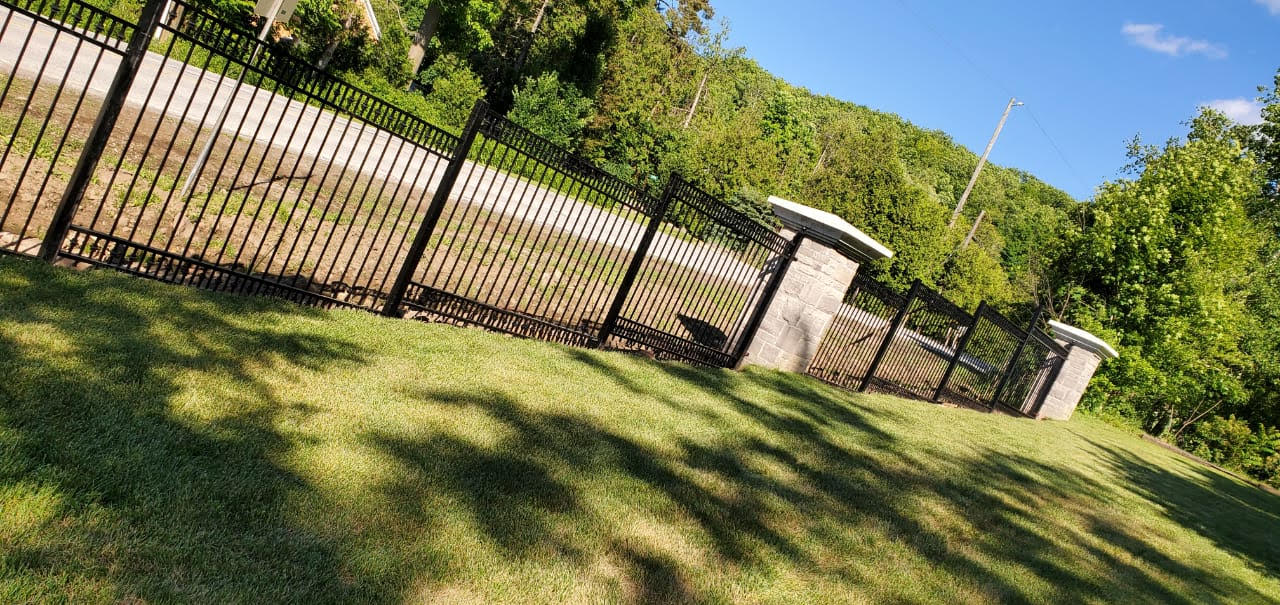 metal fencing